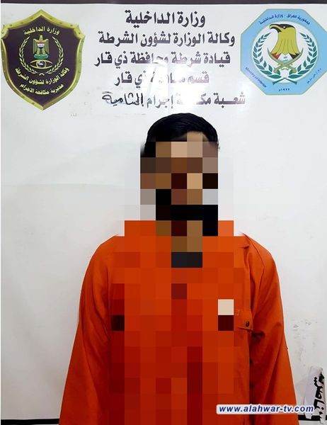 مكافحة إجرام ذي قار تلقي القبض على متهمين 2  مطلوبين في قضايا سرقة